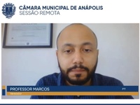 Professor Marcos quer garantir visita virtual aos pacientes internados com Covid-19