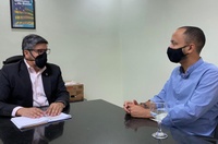 Professor Marcos apoia UEG na busca por verbas e, na SEE, fala sobre construção de escolas