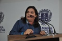 Professora Geli agradece carinho de vereadores e funcionários da Câmara por possível candidatura Professora Geli agradece carinho de vereadores e funcionários da Câmara por possível candidatura