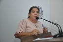 Professora Geli chama a atenção para fim do turno vespertino do Ceja Professor Elias Chadud Professora Geli chama a atenção para fim do turno vespertino do Ceja Professor Elias Chadud
