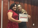 Professora Geli recebe título ‘Mulheres de Luta’, pelo trabalho de valorização da mulher Professora Geli recebe título ‘Mulheres de Luta’, pelo trabalho de valorização da mulher