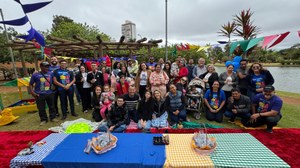 Reamilton do Autismo participa da 9ª edição do Piquenique Azul