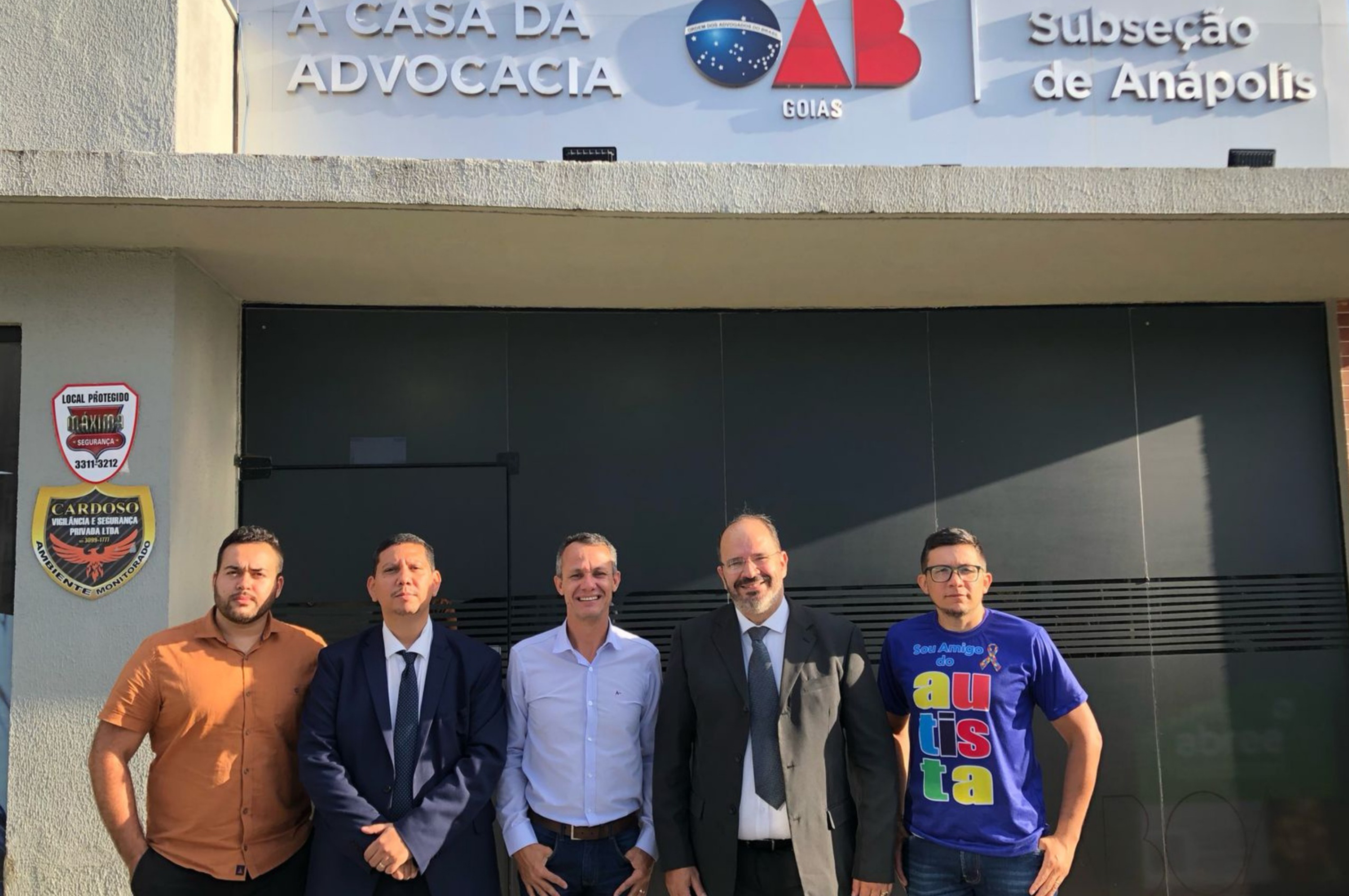 Reamilton e reúne com presidente da Comissão do Direito da Pessoa com Deficiência da OAB Subseção Anápolis