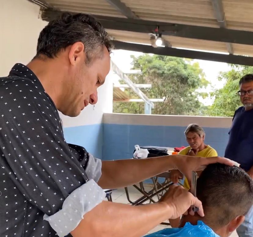Reamilton Espíndola idealiza ação voluntária em Clínica de Recuperação