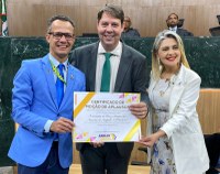  Reamilton Espíndola recebe certificado Mérito Legislativo em reconhecimento a luta das pessoas com deficiências