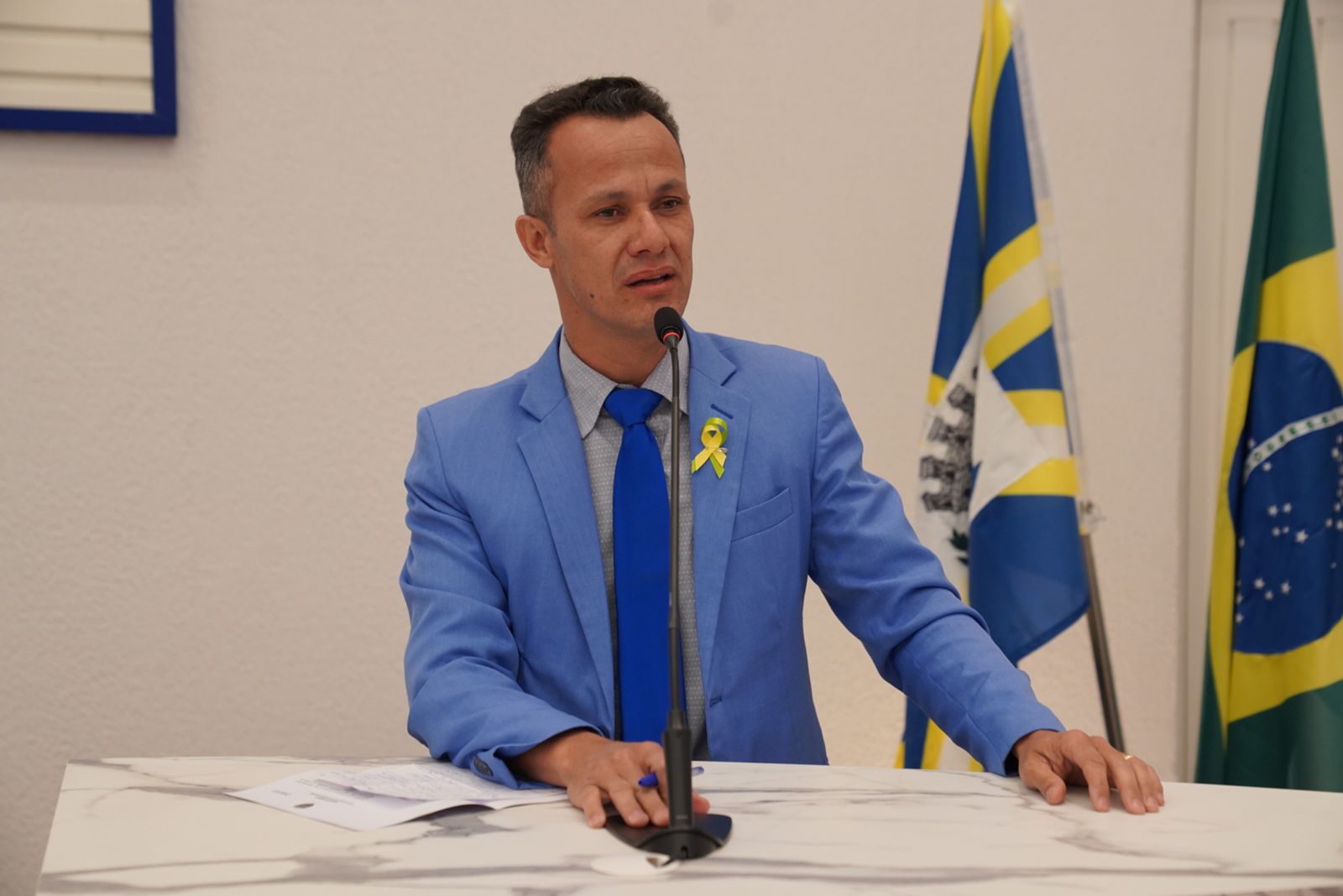 Reamilton Espíndola ressalta ‘Setembro Verde e Amarelo’, de luta contra autoextermínio e defesa das pessoas com deficiência 