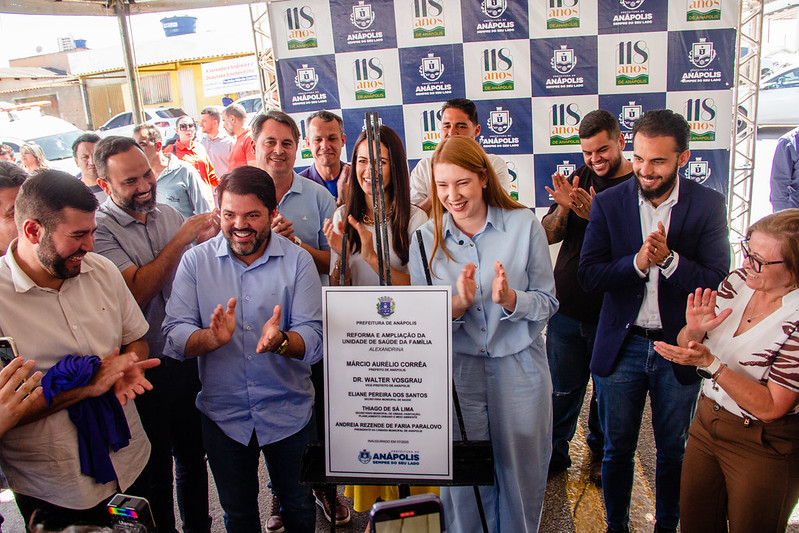 Reconstruída, Unidade Básica de Saúde da Alexandrina é inaugurada