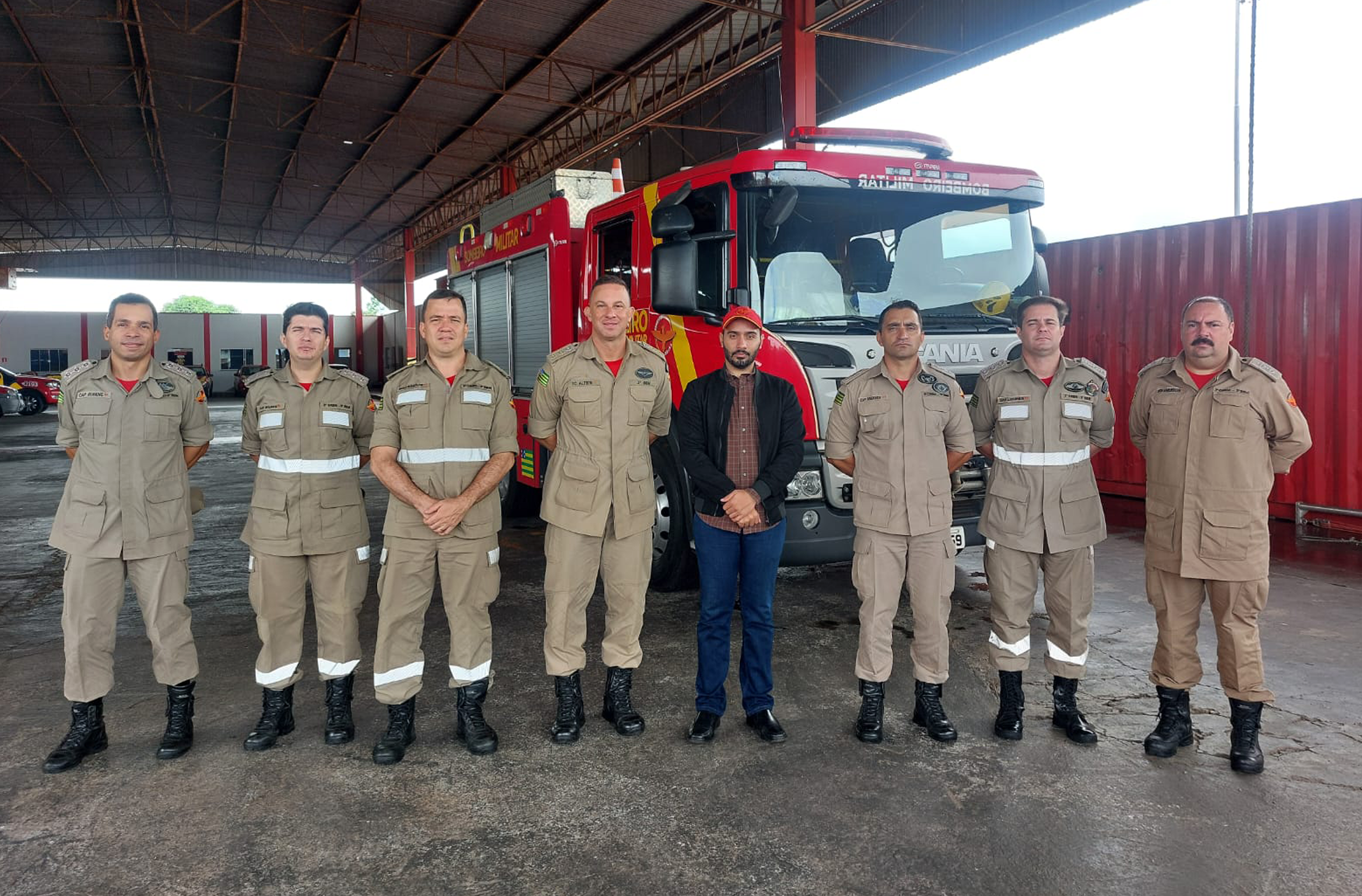 Rimet Jules busca ampliação do Bombeiro Mirim e também mais uma sede para a corporação