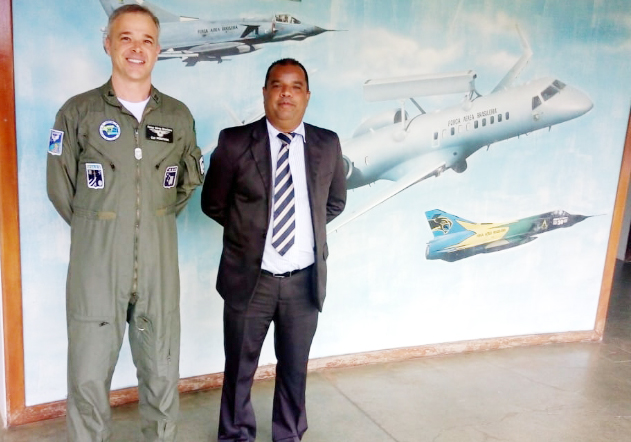 Sargento Anderson José visita comando da ALA 2 e debate ideias que serão convertidas em projetos