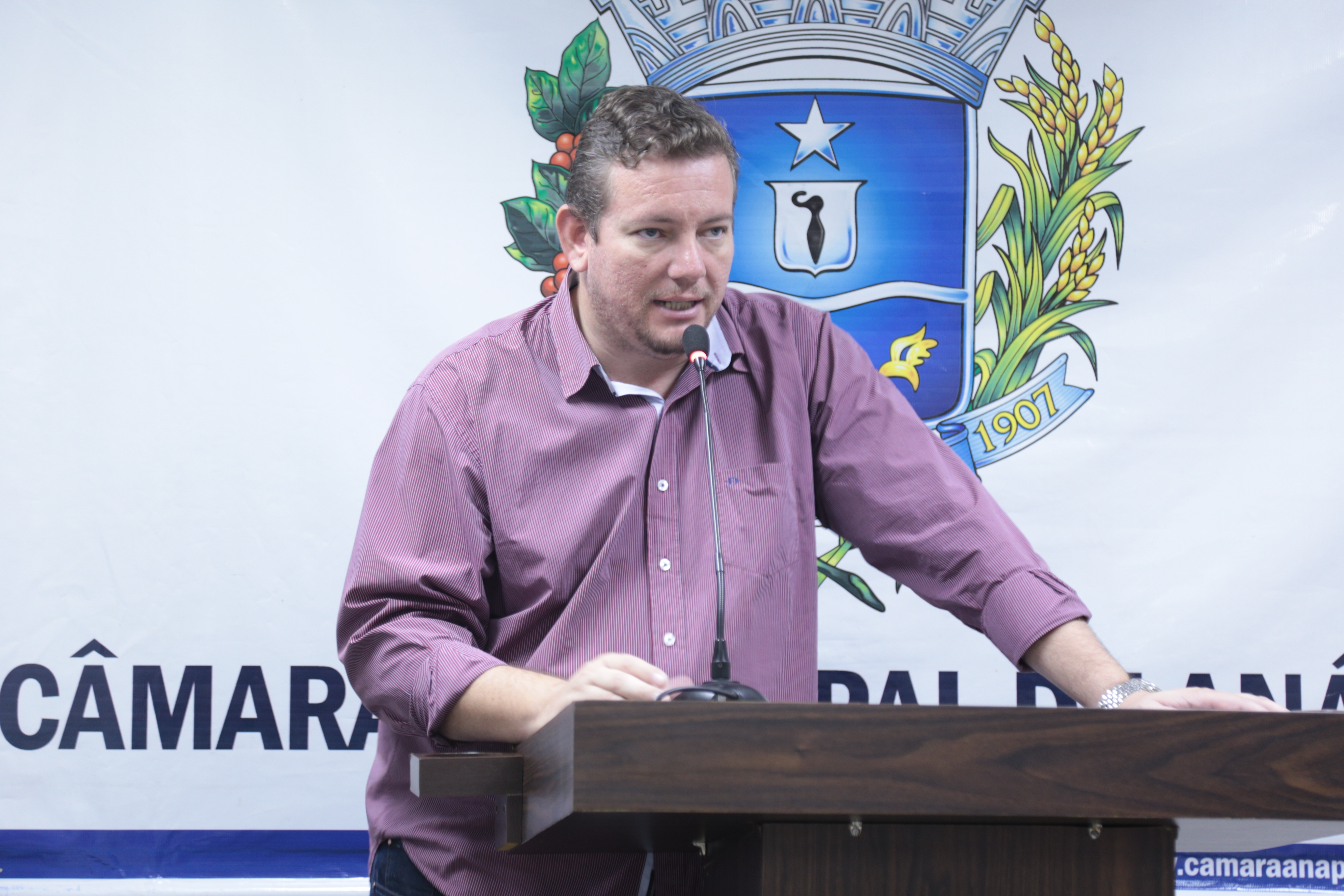 Secretário Leonardo Viana participa de sessão e fala sobre obras da Câmara e de mobilidade urbana