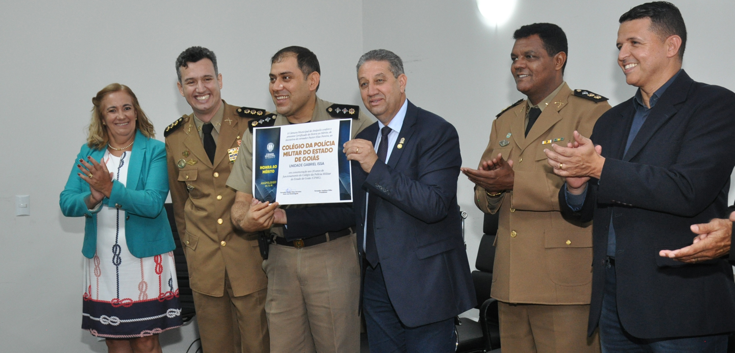 Sessão Solene celebra 20 anos de instalação dos colégios militares em Goiás