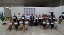 Sessão solene homenageia policiais militares veteranos com entrega de moções de aplauso Sessão solene homenageia policiais militares veteranos com entrega de moções de aplauso