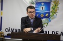 Teles Júnior fala sobre projeto de lei “Adote uma Praça” Teles Júnior fala sobre projeto de lei “Adote uma Praça”