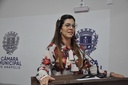 Thaís Souza destaca conquistas das mulheres, mas frisa baixa representatividade na política Thaís Souza destaca conquistas das mulheres, mas frisa baixa representatividade na política