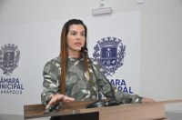 Thaís Souza ressalta que Anápolis terá primeira UPA animal de Goiás