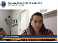 Trícia Barreto defende projeto que torna atividade física essencial em Anápolis