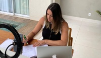 Trícia Barreto discute saúde e pandemia com secretário Júlio Spíndola