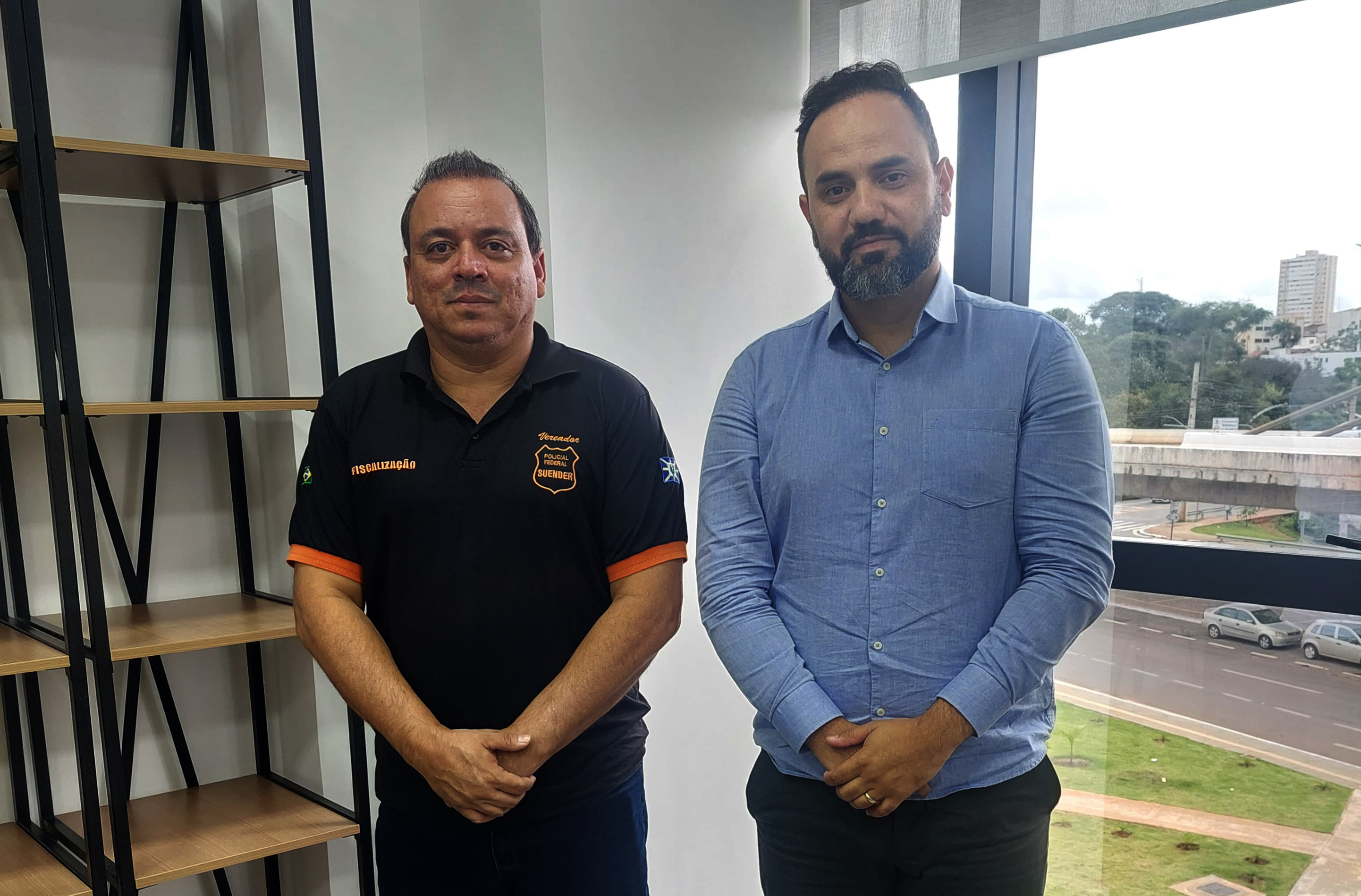 Vereador Policial Federal Suender em ação
