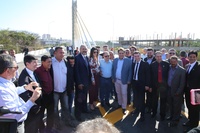 Vereadores acompanham liberação das pistas do viaduto da Avenida Brasil com Goiás