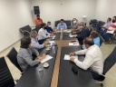 Comissão de Indústria e Comércio discute economia com sindicalistas Comissão de Indústria e Comércio discute economia com sindicalistas