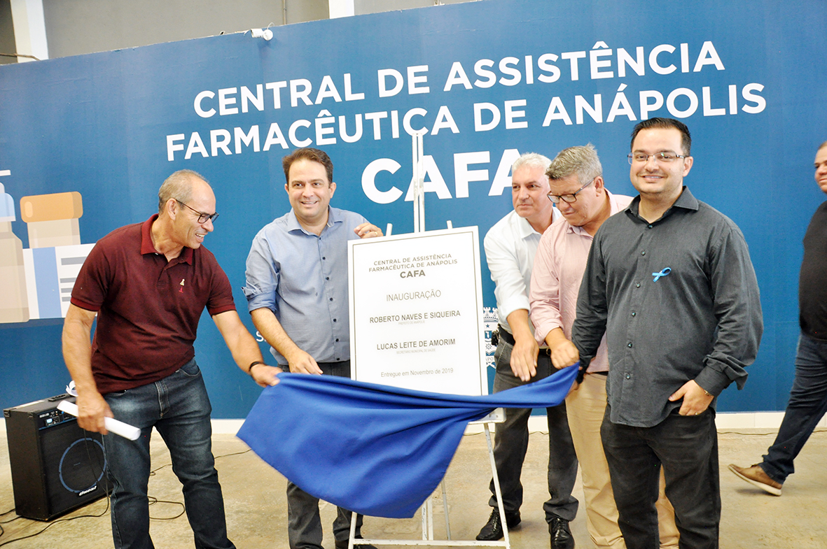 Vereadores e prefeito inauguram nova sede da Central de Assistência Farmacêutica (Cafa)