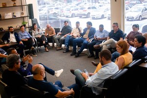 Vereadores fazem reunião de trabalho com vice-governador Daniel Vilela, na Câmara Municipal, encaminham demandas e recebem compromisso de ampliar parcerias