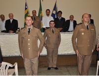 Vereadores marcam presença na troca de comando do 4º BPM
