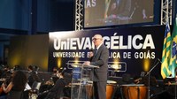 Vereadores participam de solenidade de criação da Universidade Evangélica de Goiás