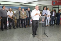 Vereadores participam do lançamento da Campanha do Agasalho 2012