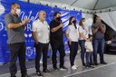 Vereadores prestigiam Natal de Coração na Vila São Vicente Vereadores prestigiam Natal de Coração na Vila São Vicente
