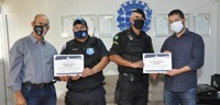 Vigilantes patrimoniais recebem certificado de honra ao mérito