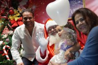 Vila São Vicente já recebeu o projeto 'Natal de Coração'