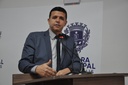 Wederson comemora sanção de projeto que determina intérprete de Libras em eventos da prefeitura Wederson comemora sanção de projeto que determina intérprete de Libras em eventos da prefeitura