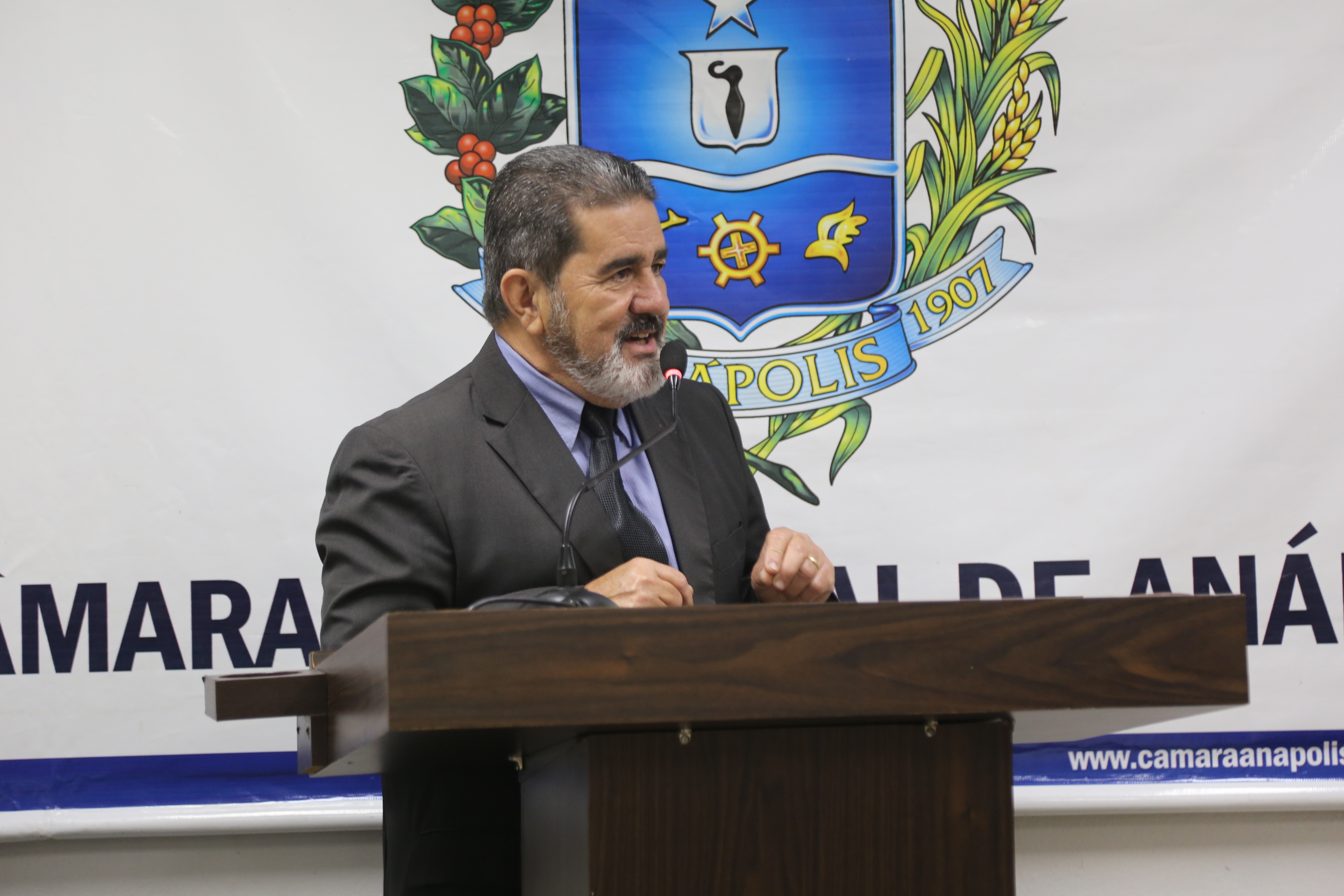 Wilmar pede recuperação de calçada intransitável na Avenida Goiás